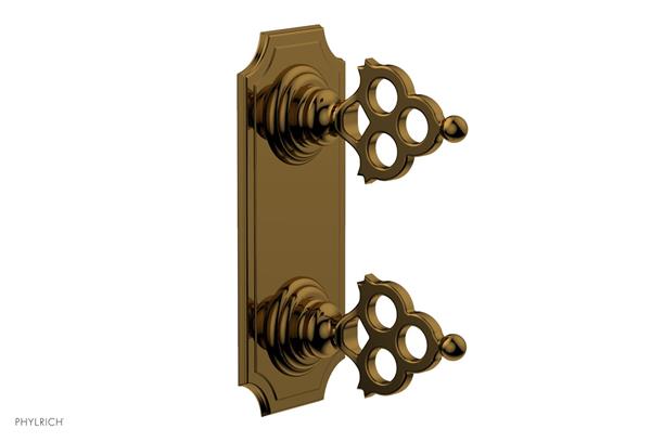 Phylrich - Maison 1/2 Inch Mini Thermostatic Valve with Volume Control or Diverter Trim