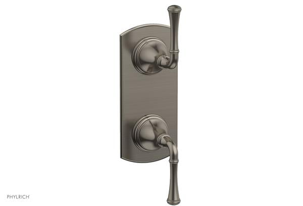 Phylrich - 3Ring 1/2 Inch Mini Thermostatic Valve with Volume Control Diverter Trim