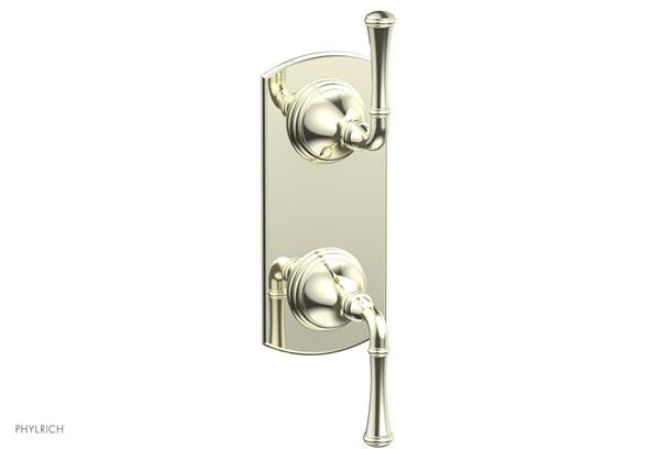 Phylrich - 3Ring 1/2 Inch Mini Thermostatic Valve with Volume Control Diverter Trim