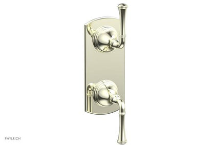 Phylrich - 3Ring 1/2 Inch Mini Thermostatic Valve with Volume Control Diverter Trim