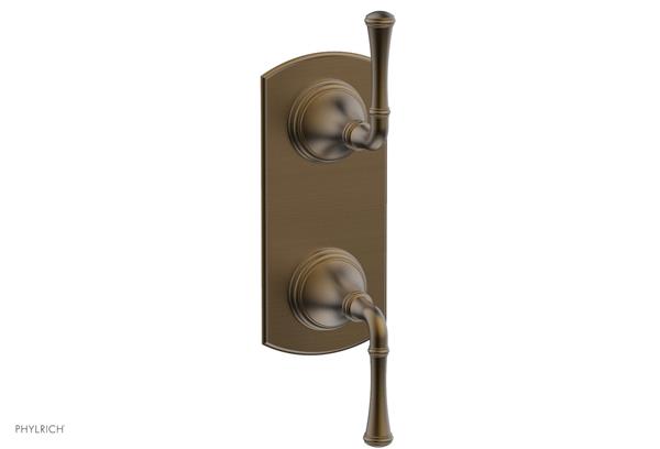 Phylrich - 3Ring 1/2 Inch Mini Thermostatic Valve with Volume Control Diverter Trim