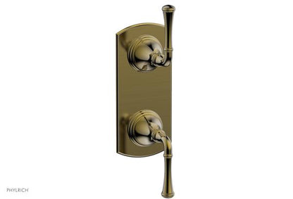 Phylrich - 3Ring 1/2 Inch Mini Thermostatic Valve with Volume Control Diverter Trim