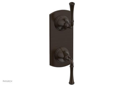 Phylrich - 3Ring 1/2 Inch Mini Thermostatic Valve with Volume Control Diverter Trim