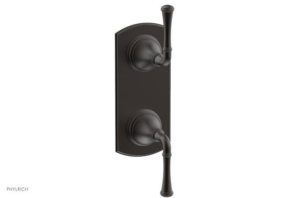 Phylrich - 3Ring 1/2 Inch Mini Thermostatic Valve with Volume Control Diverter Trim