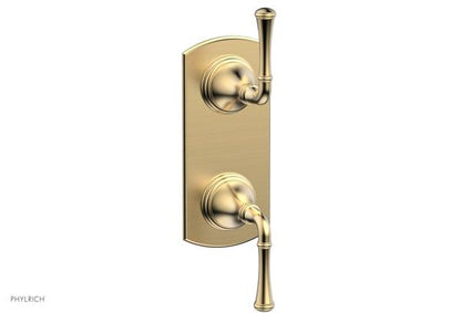 Phylrich - 3Ring 1/2 Inch Mini Thermostatic Valve with Volume Control Diverter Trim
