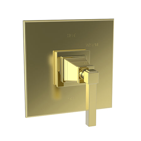 Newport Brass - Malvina Balanced Pressure Shower Trim Plate with Handle. Less showerhead, arm and flange.