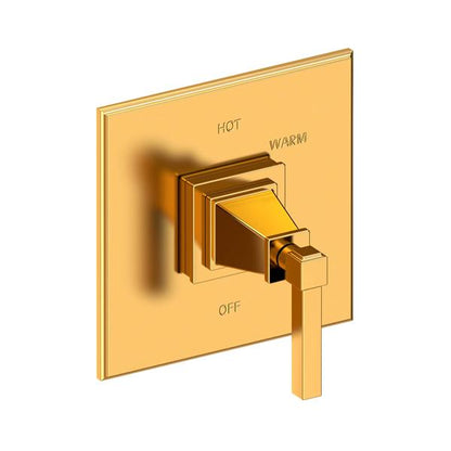 Newport Brass - Malvina Balanced Pressure Shower Trim Plate with Handle. Less showerhead, arm and flange.
