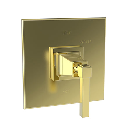 Newport Brass - Malvina Balanced Pressure Shower Trim Plate with Handle. Less showerhead, arm and flange.