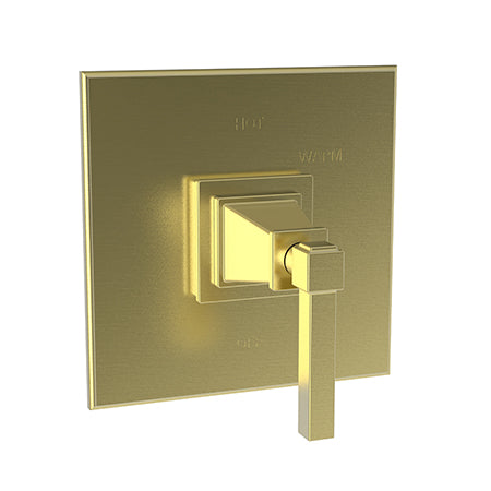 Newport Brass - Malvina Balanced Pressure Shower Trim Plate with Handle. Less showerhead, arm and flange.