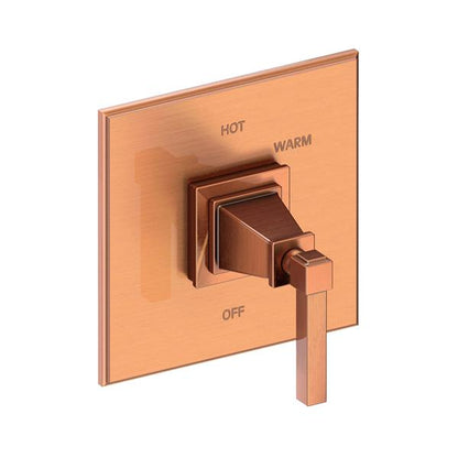 Newport Brass - Malvina Balanced Pressure Shower Trim Plate with Handle. Less showerhead, arm and flange.