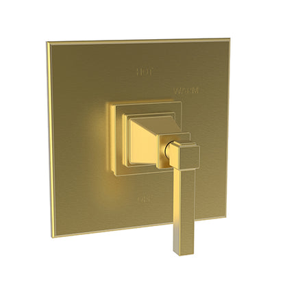 Newport Brass - Malvina Balanced Pressure Shower Trim Plate with Handle. Less showerhead, arm and flange.