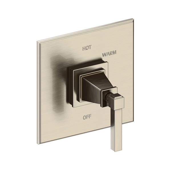 Newport Brass - Malvina Balanced Pressure Shower Trim Plate with Handle. Less showerhead, arm and flange.