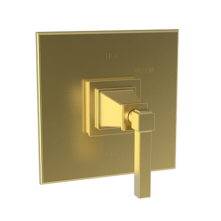 Newport Brass - Malvina Balanced Pressure Shower Trim Plate with Handle. Less showerhead, arm and flange.