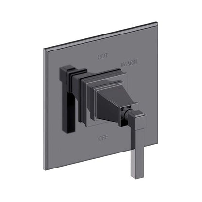 Newport Brass - Malvina Balanced Pressure Shower Trim Plate with Handle. Less showerhead, arm and flange.
