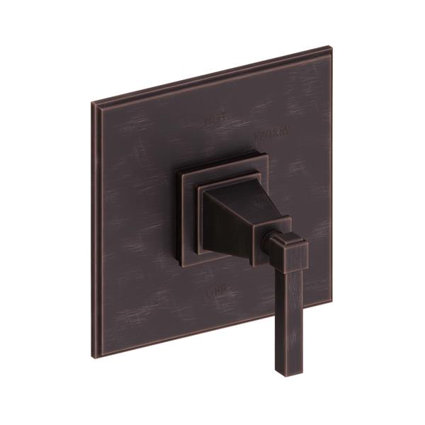 Newport Brass - Malvina Balanced Pressure Shower Trim Plate with Handle. Less showerhead, arm and flange.