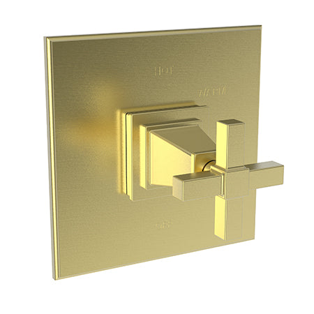Newport Brass - Malvina Balanced Pressure Shower Trim Plate with Handle. Less showerhead, arm and flange.