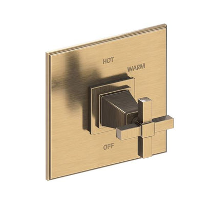 Newport Brass - Malvina Balanced Pressure Shower Trim Plate with Handle. Less showerhead, arm and flange.