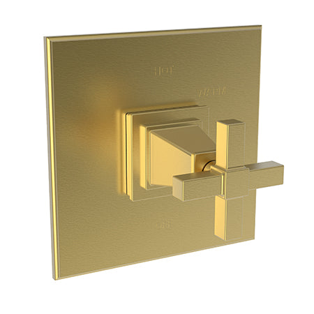 Newport Brass - Malvina Balanced Pressure Shower Trim Plate with Handle. Less showerhead, arm and flange.