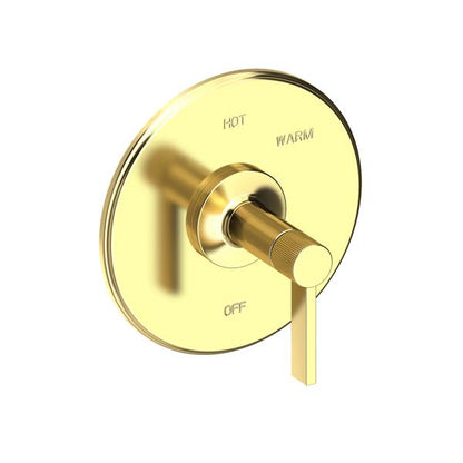 Newport Brass - Pardees Balanced Pressure Shower Trim Plate with Handle. Less showerhead, arm and flange.