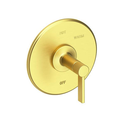 Newport Brass - Pardees Balanced Pressure Shower Trim Plate with Handle. Less showerhead, arm and flange.