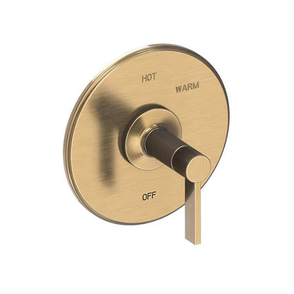 Newport Brass - Pardees Balanced Pressure Shower Trim Plate with Handle. Less showerhead, arm and flange.