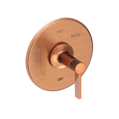 Newport Brass - Pardees Balanced Pressure Shower Trim Plate with Handle. Less showerhead, arm and flange.