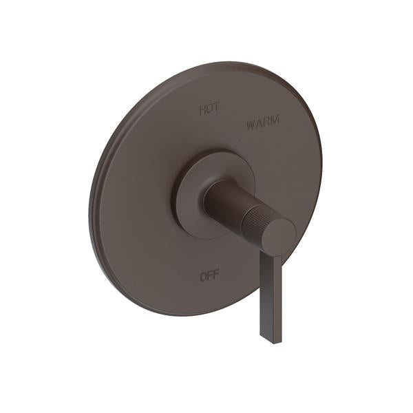 Newport Brass - Pardees Balanced Pressure Shower Trim Plate with Handle. Less showerhead, arm and flange.