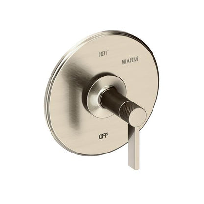Newport Brass - Pardees Balanced Pressure Shower Trim Plate with Handle. Less showerhead, arm and flange.