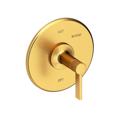 Newport Brass - Pardees Balanced Pressure Shower Trim Plate with Handle. Less showerhead, arm and flange.
