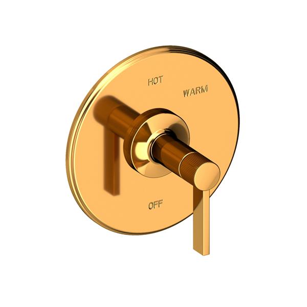 Newport Brass - Pardees Balanced Pressure Shower Trim Plate with Handle. Less showerhead, arm and flange.