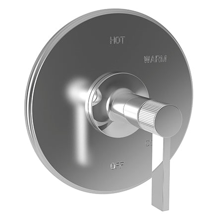 Newport Brass - Pardees Balanced Pressure Shower Trim Plate with Handle. Less showerhead, arm and flange.