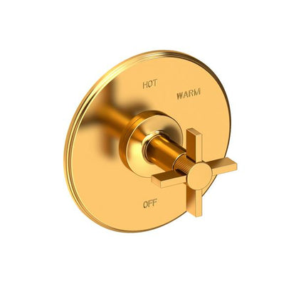 Newport Brass - Pardees Balanced Pressure Shower Trim Plate with Handle. Less showerhead, arm and flange.