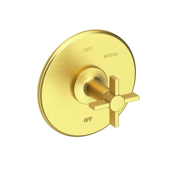 Newport Brass - Pardees Balanced Pressure Shower Trim Plate with Handle. Less showerhead, arm and flange.
