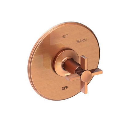 Newport Brass - Pardees Balanced Pressure Shower Trim Plate with Handle. Less showerhead, arm and flange.