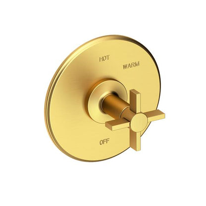 Newport Brass - Pardees Balanced Pressure Shower Trim Plate with Handle. Less showerhead, arm and flange.