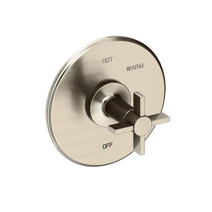 Newport Brass - Pardees Balanced Pressure Shower Trim Plate with Handle. Less showerhead, arm and flange.
