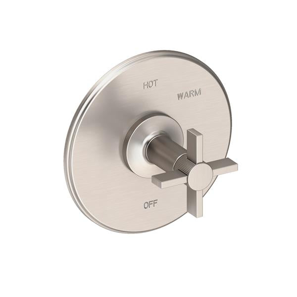 Newport Brass - Pardees Balanced Pressure Shower Trim Plate with Handle. Less showerhead, arm and flange.