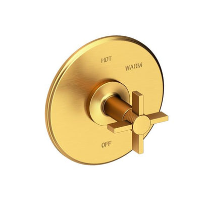 Newport Brass - Pardees Balanced Pressure Shower Trim Plate with Handle. Less showerhead, arm and flange.