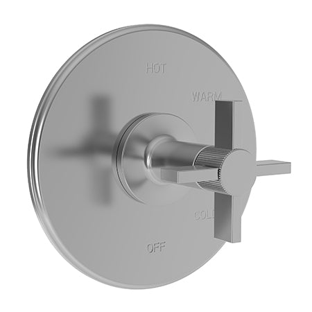 Newport Brass - Pardees Balanced Pressure Shower Trim Plate with Handle. Less showerhead, arm and flange.