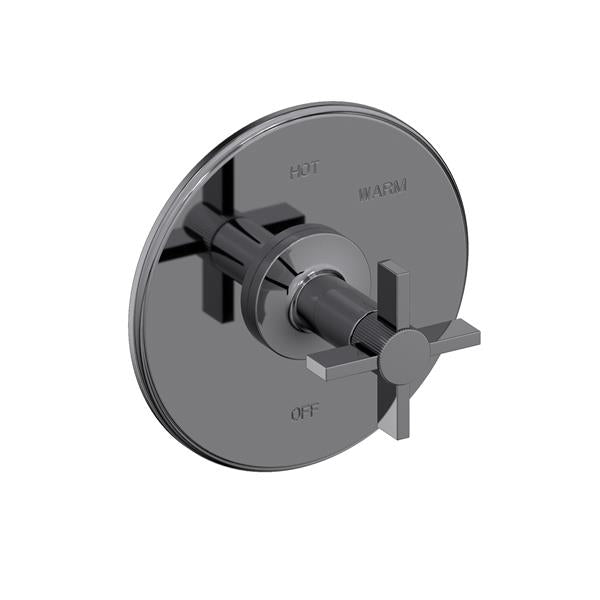 Newport Brass - Pardees Balanced Pressure Shower Trim Plate with Handle. Less showerhead, arm and flange.