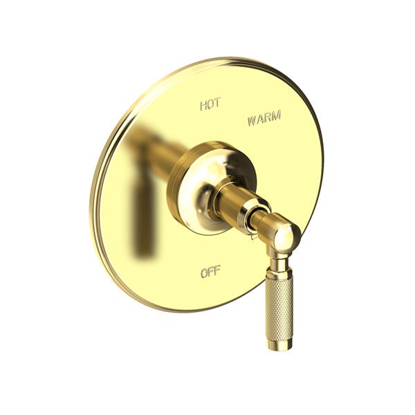 Newport Brass - Clemens Balanced Pressure Shower Trim Plate with Handle. Less showerhead, arm and flange.