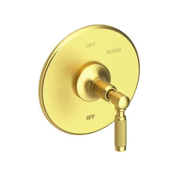 Newport Brass - Clemens Balanced Pressure Shower Trim Plate with Handle. Less showerhead, arm and flange.