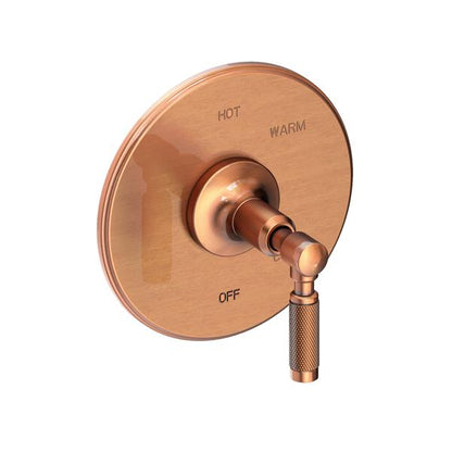 Newport Brass - Clemens Balanced Pressure Shower Trim Plate with Handle. Less showerhead, arm and flange.