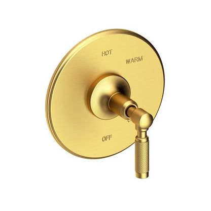 Newport Brass - Clemens Balanced Pressure Shower Trim Plate with Handle. Less showerhead, arm and flange.