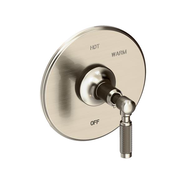 Newport Brass - Clemens Balanced Pressure Shower Trim Plate with Handle. Less showerhead, arm and flange.