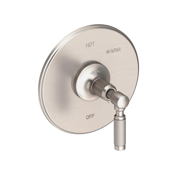 Newport Brass - Clemens Balanced Pressure Shower Trim Plate with Handle. Less showerhead, arm and flange.