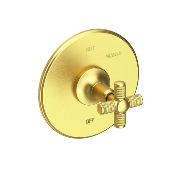 Newport Brass - Clemens Balanced Pressure Shower Trim Plate with Handle. Less showerhead, arm and flange.