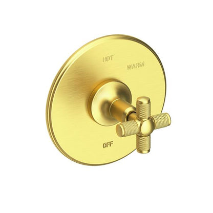 Newport Brass - Clemens Balanced Pressure Shower Trim Plate with Handle. Less showerhead, arm and flange.