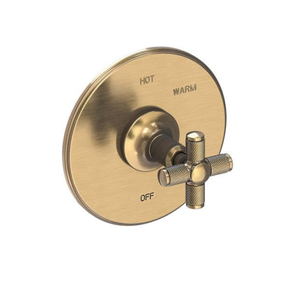 Newport Brass - Clemens Balanced Pressure Shower Trim Plate with Handle. Less showerhead, arm and flange.