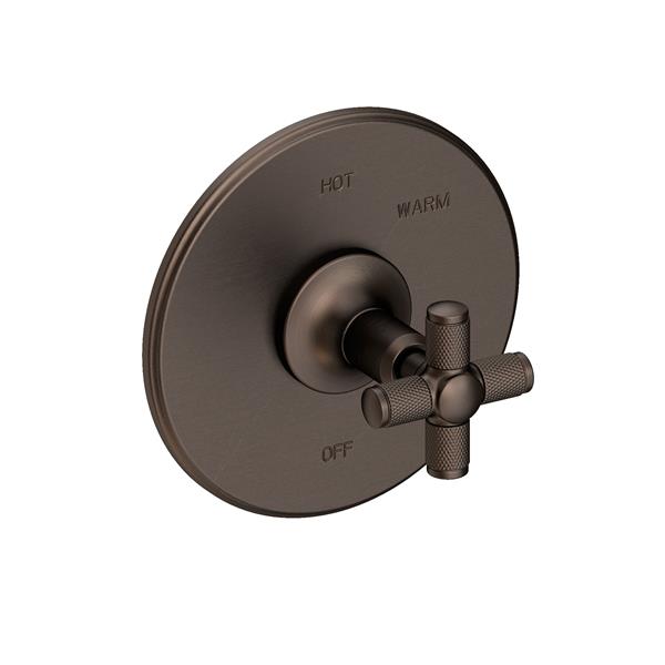 Newport Brass - Clemens Balanced Pressure Shower Trim Plate with Handle. Less showerhead, arm and flange.